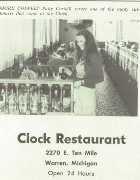 Clock Restaurant - Yearbook Ad D (newer photo)